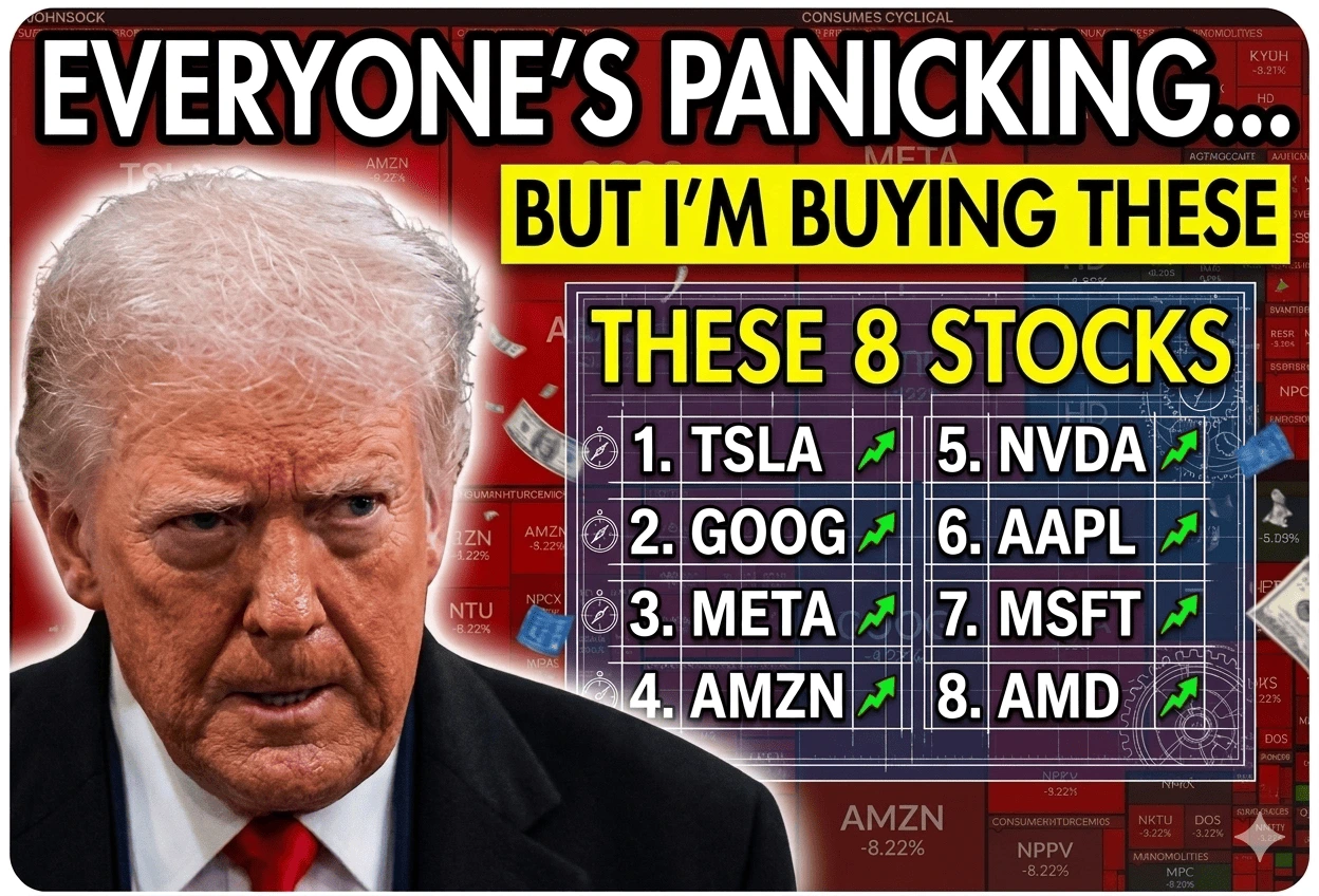 Everyone’s Panicking But I’m Buying These 8 Stocks: A Strategic Blueprint for Volatile Markets