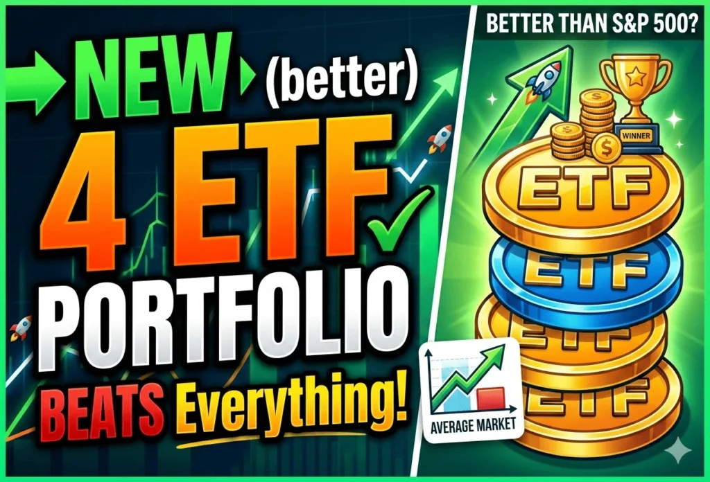 NEW (Better) 4 ETF Portfolio Beats Everything